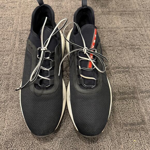 Prada Sport
Prada Sport Black Knit Fabric Athletic
Sneakers Size 7 - Picture 2 of 4